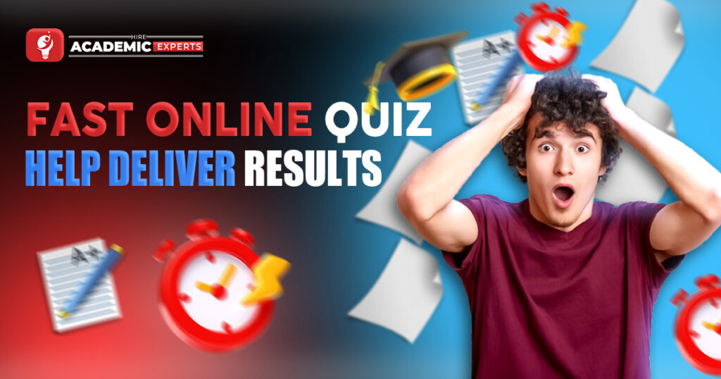 Online Quiz help